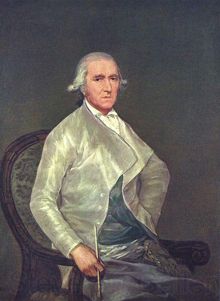 Francisco de Goya Portrat des Francisco Bayeu